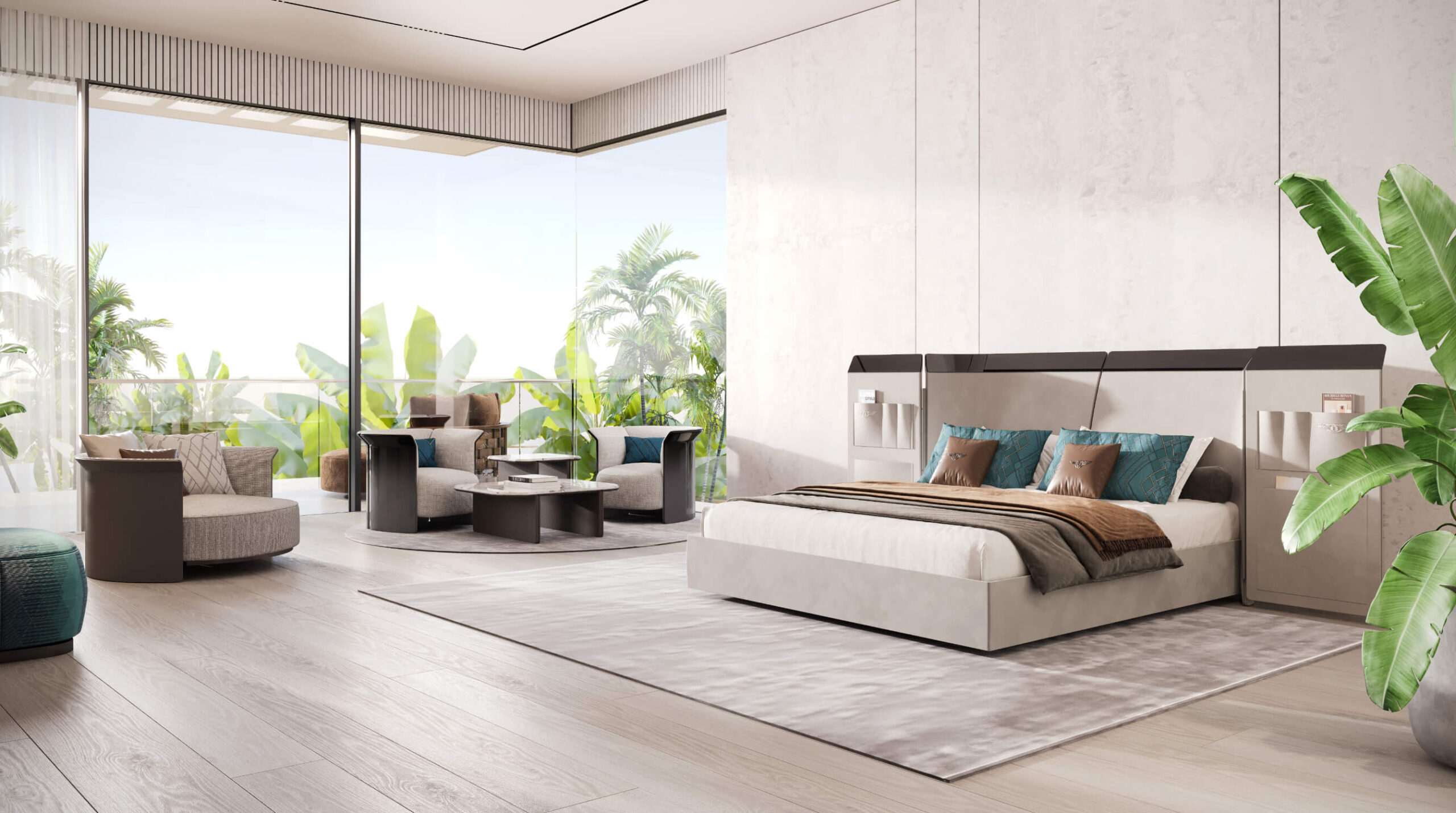 Mansion in Contemporary Design | Bedroom